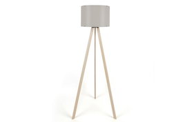 Opviq Lámpara de Pie AYD-1208 Beige y Crema